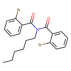 Benzamide, 2-bromo-N-(2-bromobenzoyl)-N-hexyl-