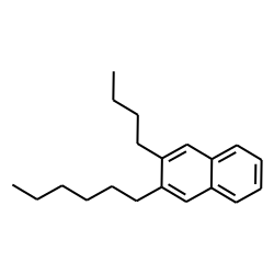 Naphthalene, 2-butyl-3-hexyl-