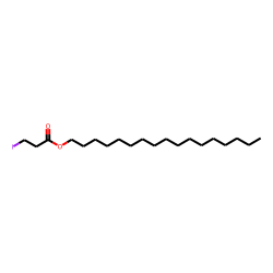 Propionic acid, 3-iodo-, heptadecyl ester