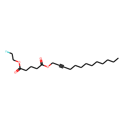 Glutaric acid, tridec-2-yn-1-yl 2-fluoroethyl ester