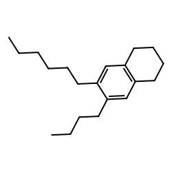 6-BUTYL-7-HEXYL-1,2,3,4-TETRAHYDRONAPHTHALENE
