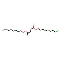 Succinic acid, 8-bromooctyl 8-chlorooctyl ester