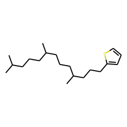 2-(4,8,12-Trimethyltridecyl) thiophene