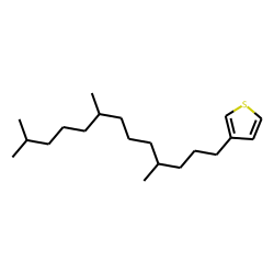 3-(4,8,12-Trimethyltridecyl)thiophene