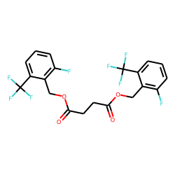 Succinic acid, di(2-fluoro-6-(trifluoromethyl)benzyl) ester