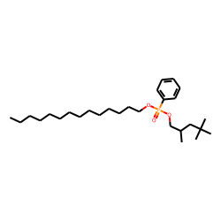 Phenylphosphonic acid, 2,4,4-trimethylpentyl tetradecyl ester