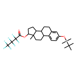 1,3,5(10)-Oestratriene-3,17«beta»-diol, 3-TBDMS-17-HFB