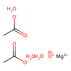 Magnesium diethanoate tetrahydrate