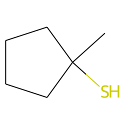 Cyclopentanethiol, 1-methyl-