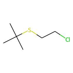 Sulfide, t-butyl-2-chloroethyl