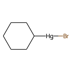 Cyclohexyl mercuric bromide