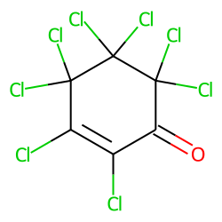 2,3,4,4,5,5,6,6-Octachloro cyclohex-2-ene-1-one