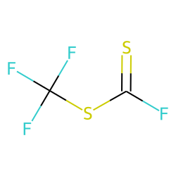 Carbonfluoridodithioic acid, trifluoromethyl ester