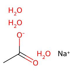 Acetic acid, sodium salt, hydrate (1:1:3)