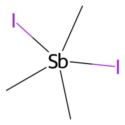 Trimethylantimony diiodide