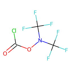 Ditrifluoromethyl(chlorocarbonyloxy)amine