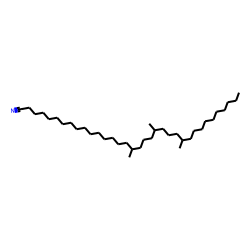 16,20,24-Trimethyl-tritriacontyl cyanide