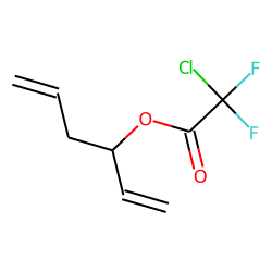 1,5-Hexadien-3-ol, chlorodifluoroacetate