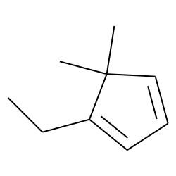 1,3-Cyclopentadiene, 5,5-dimethyl-1-ethyl-