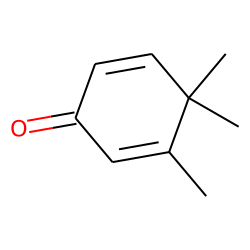 2,5-Cyclohexadien-1-one, 3,4,4-trimethyl-
