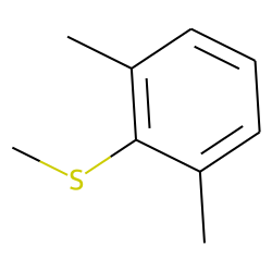 2,6-Dimethylbenzenethiol, S-methyl-