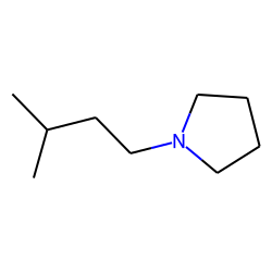 N-(3'-Methylbutyl)pyrrolidine