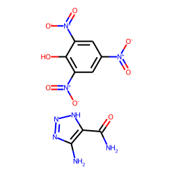 1H-1,2,3-triazole-5-carboxamide, 4-amino-, compound with picric acid