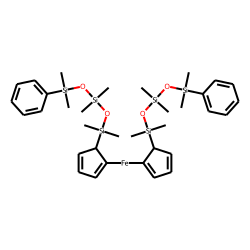 1,1'-(5-Phenyl-1,1,3,3,5,5-hexamethyltrisiloxanyl)-ferrocene