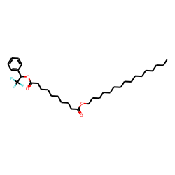 Sebacic acid, hexadecyl 1-phenyl-2,2,2-trifluoromethylethyl ester