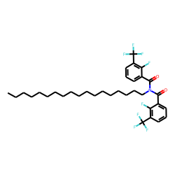 Benzamide, 3-trifluoromethyl-2-fluoro-N-(3-trifluoromethyl-2-fluorobenzoyl)-N-octadecyl-
