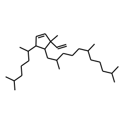 Cyclopentene, 3-ethenyl-3-methyl-5-(1,5-dimethylhexyl)-4-(2,6,10-trimethylundecyl)