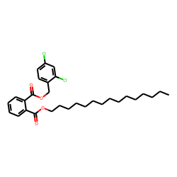 Phthalic acid, 2,4-dichlorobenzyl pentadecyl ester