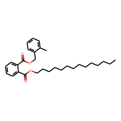 Phthalic acid, 2-methylbenzyl tetradecyl ester