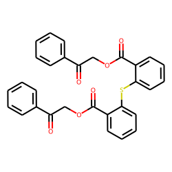 Thio-o,o'-benzoic acid, diphenacyl ester