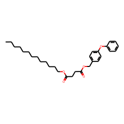 Succinic acid, 4-phenoxybenzyl tridecyl ester