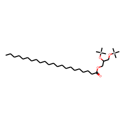 2,3-Bis((trimethylsilyl)oxy)propyl docosanoate