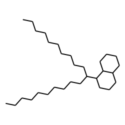 Naphthalene, 1-(1-decylundecyl)decahydro-