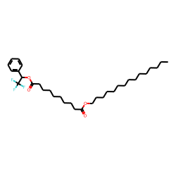Sebacic acid, pentadecyl 1-phenyl-2,2,2-trifluoromethylethyl ester