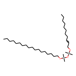 Silane, dimethyl(dimethyl(undec-2-enyloxy)silyloxy)octadecyloxy-