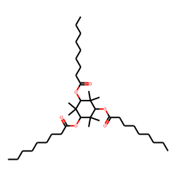 1,3,5-Cyclohexanetriol, 2,2,4,4,6,6-hexamethyl-, tripelargonate