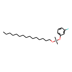 Silane, dimethyl(3-fluorophenoxy)pentadecyloxy-
