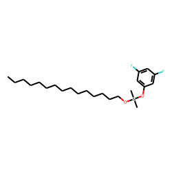 Silane, dimethyl(3,5-difluorophenoxy)pentadecyloxy-