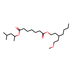 Pimelic acid, 4-methyl-2-pentyl 3-(2-methoxyethyl)heptyl ester