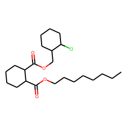 1,2-Cyclohexanedicarboxylic acid, (2-chlorocyclohexyl)methyl octyl ester