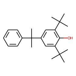 Phenol, 2,6-bis(1,1-dimethylethyl)-4-(1-methyl-1-phenylethyl)-