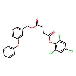 Succinic acid, 2,4,6-trichlorophenyl 3-phenoxybenzyl ester