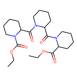 Pipecolylpipecolylpipecolic acid, N-ethoxycarbonyl-, ethyl ester