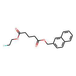 Glutaric acid, naphth-2-ylmethyl 2-fluoroethyl ester