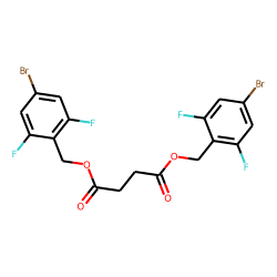 Succinic acid, di(4-bromo-2,6-difluorobenzyl) ester