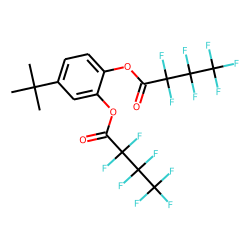4-tert-Butylcatechol, O,O'-bis(heptafluorobutyrate)